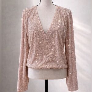 NWT LoveShackFancy Daliana Embellished Cropped Jacket Blush Pink size XL $595